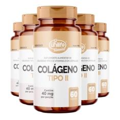 Colágeno UC Tipo 2 + Vitamina D Unilife 60 Cápsulas 5un