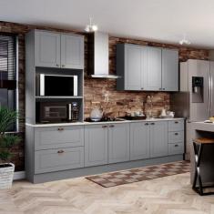 Cozinha Completa 8 Portas 5 Gavetas Emily - Espresso Móveis