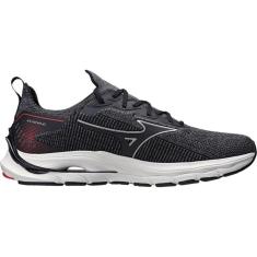 Tênis Mizuno Wave Mirai 5 Masculino Chumbo E Preto