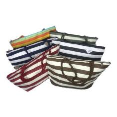 Bolsa Listrada Colorido Praia Linda Carnaval Chl B-12 - Tem Tudo OnLin