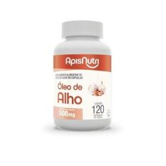 Óleo De Alho 500Mg 120 Cáps - Apisnutri
