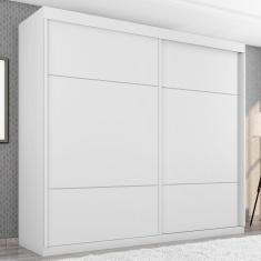 Guarda Roupa Londres Duas Portas Deslizantes Branco