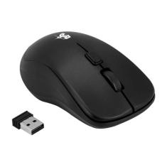 Mouse Wireless 2.4 Ghz Office Preto Ergonômico 015-0080 5+