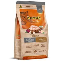 Ração Special Cat Ultralife Gatos Castrados Frango e Arroz 1 kg - MANF