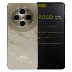Celular Xiaomi Poco C75 128GB 6 GB em Promoção é no Buscapé