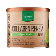 Colágeno Renew Hidrolisado Sabor Limão - Nutrify 300g, Limão, 300g