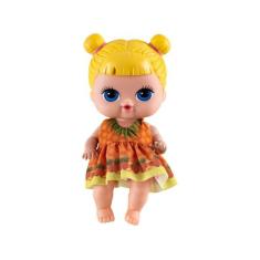 Boneca Bebe Coleção Frutinhas Com Cheirinho Frutas Abacaxi  - Cotiplás
