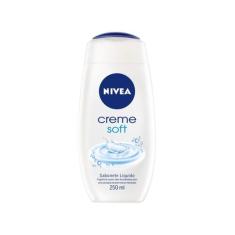 Sabonete Liquido Corporal Creme Soft 250ml Nivea, 1, 250ml