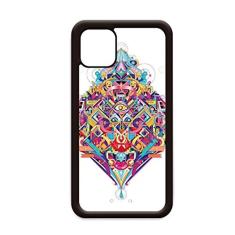 Capa com estampa geométrica de cartas de diamante para iPhone 11 Pro Max para Apple Mobile Case