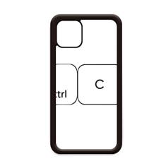 Capa com símbolo de teclado ctrl C para iPhone 12 Pro Max para Apple Mini Mobile Case Shell