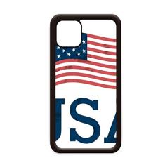 Capa I Love USA Flag Culture para iPhone 11 Pro Max para Apple Mobile Case