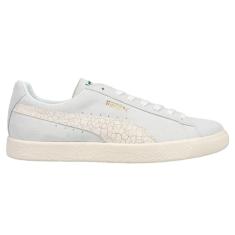 Puma Tênis masculino de camurça vintage Kintsugi com cadarço casual - dourado, branco, Azul, 39