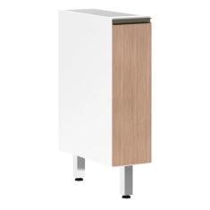 Balcão de Cozinha sem Tampo 20cm 1 porta Pérola Luciane Móveis