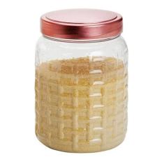 Pote Plástico Matte Tampa Rose 1.5 L Bolachas Biscoito