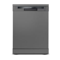 Lava-loucas midea 14servicos cinza dwa14s1/dwa14s2, Cinza, 110V