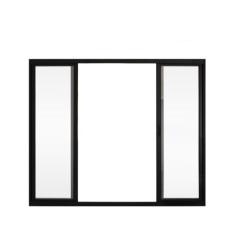Janela de Correr 4 Folhas S/Grade Alumínio Preto 1.00 x 2.00 Linha Mod