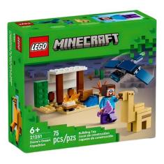 Lego Minecraft 21251 - Expedição Do Steve Ao Deserto