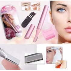 Depilador Aparador Feminino Facial Pelos Portátil Caneta ROSA - MKB