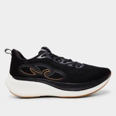 Tênis Olympikus Voa 3 Masculino, Preto, Chumbo, 44