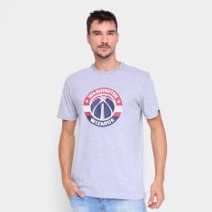 Camiseta NBA Washington Wizards New Era Logo Masculina-Masculino