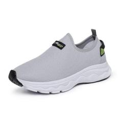 Tenis Para Academia Esportivo Com Tecnologia de Amortecimento Absorção Impacto Palmilha EVA Macia-Masculino
