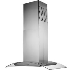 Coifa de Ilha Cadence Gourmet Vidro Curvo 90cm 