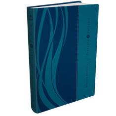 Livro - Bíblia Presente De Batismo, Nvi, Couro Soft, Azul