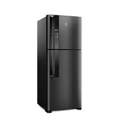 Geladeira Electrolux Top Freezer Frost Free Efficient Black Inox Look com Tecnologia Autosense (IF55B)
