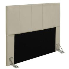 Cabeceira Cama Box Casal King 193cm Pérola D10 Corano Bege