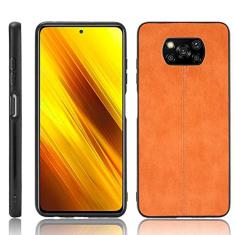 Capa adequada para XIAOMI Mi Poco X3 NFC/Poco X3, capa de celular estilo couro escudo robusto 360° protege seu telefone capa de cor retrô para XIAOMI Mi Poco X3 NFC/Poco X3