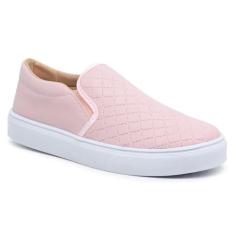 Tênis Feminino Slip On Casual Confortável