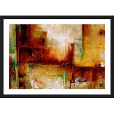 Quadro Decorativo Abstrato Moderno Salas Decoração - Vital Quadros