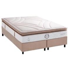Cama Box Queen: Colchão Molas MasterPocket Ensacadas Herval Poseidon P
