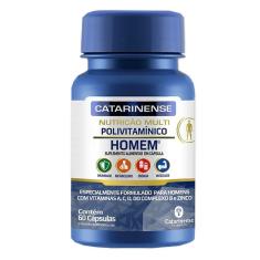 Kit 5 Polivitamínico Homem Catarinense 60 Cápsulas