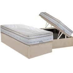 Cama Box Baú Solteiro: Colchão Molas MasterPocket Ensacadas Herval Max