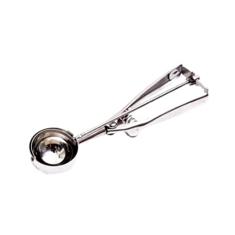 Colher Sorvete Pão De Queijo Com Corte Inox