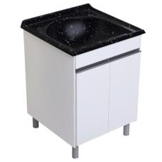 Armario Kit Lavanderia Amelia 61,5 X 61cm P.escura Rorato