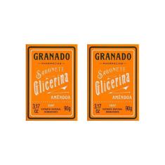 Sabonete Granado 90G Glicerina Amendoa-Kit C/2Un