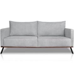 Sofa Aya 3 Lugares Para Sala De Estar 220cm Boucle 3302 Ezz