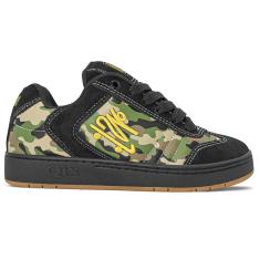 Tênis Qix Unissex Camurça Chorão Lado B | Preto Camuflado