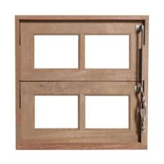 Janela de Madeira Vitro Basculante Reto de Cedro Arana Esquadrias Long