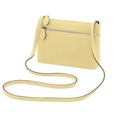 Bolsa de Couro Mariart Ágata, Manteiga