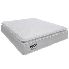 Colchão Casal King Molas Ensacadas Gazin Com Pillow Tower New 193x203x35cm