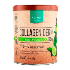 Collagen Derm - Colágeno + Ácido Hialurônico Limão - 330g