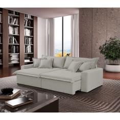 Sofá Montreal Veludo 2 Módulos De 90cm B25cm Meu Sofá Online B026 Veludo Prata