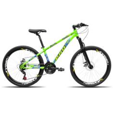 Bicicleta Aro 26 Tipo Viking Freeride 21V PROX Vmaxx Freio a Disco, Ve