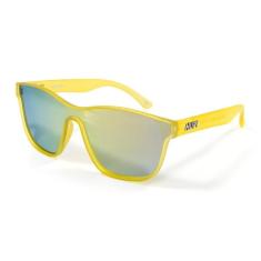 Óculos de Sol HUPI Major Amarelo Lente Dourado Espelhado Polarizado-Unissex