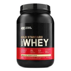 Gold Standard 100% Whey Vanilla Ice Cream 907G - Optimum Nutrition