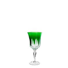 Taça licor em cristal Strauss Overlay 119.055 80ml verde escuro
