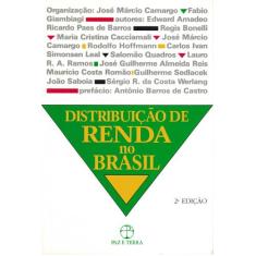 Livro - Distribuição De Renda No Brasil